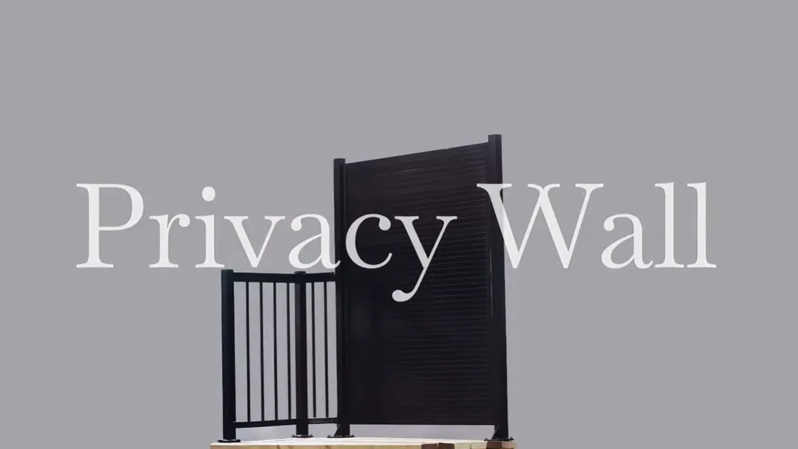 Privacy Wall Installation Instructions